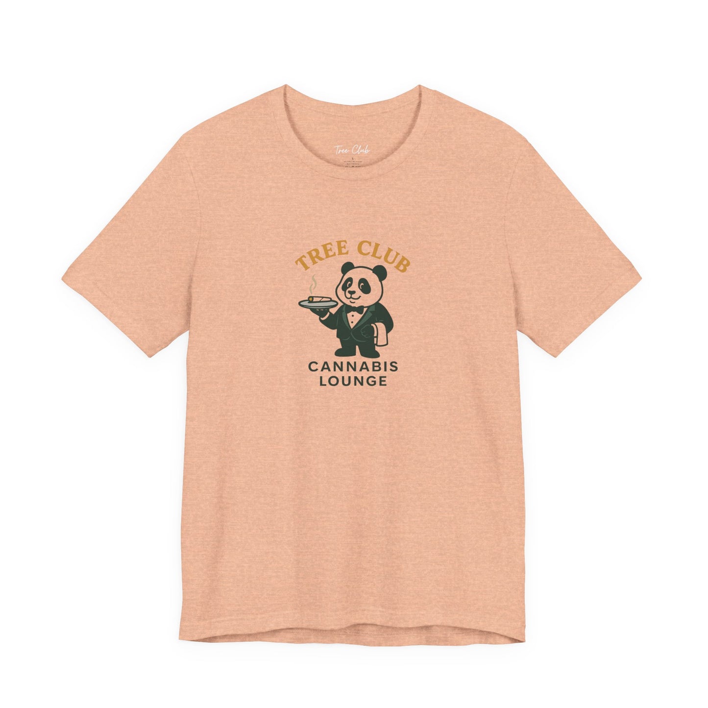 Tree Club Cannabis Lounge Panda T-Shirt