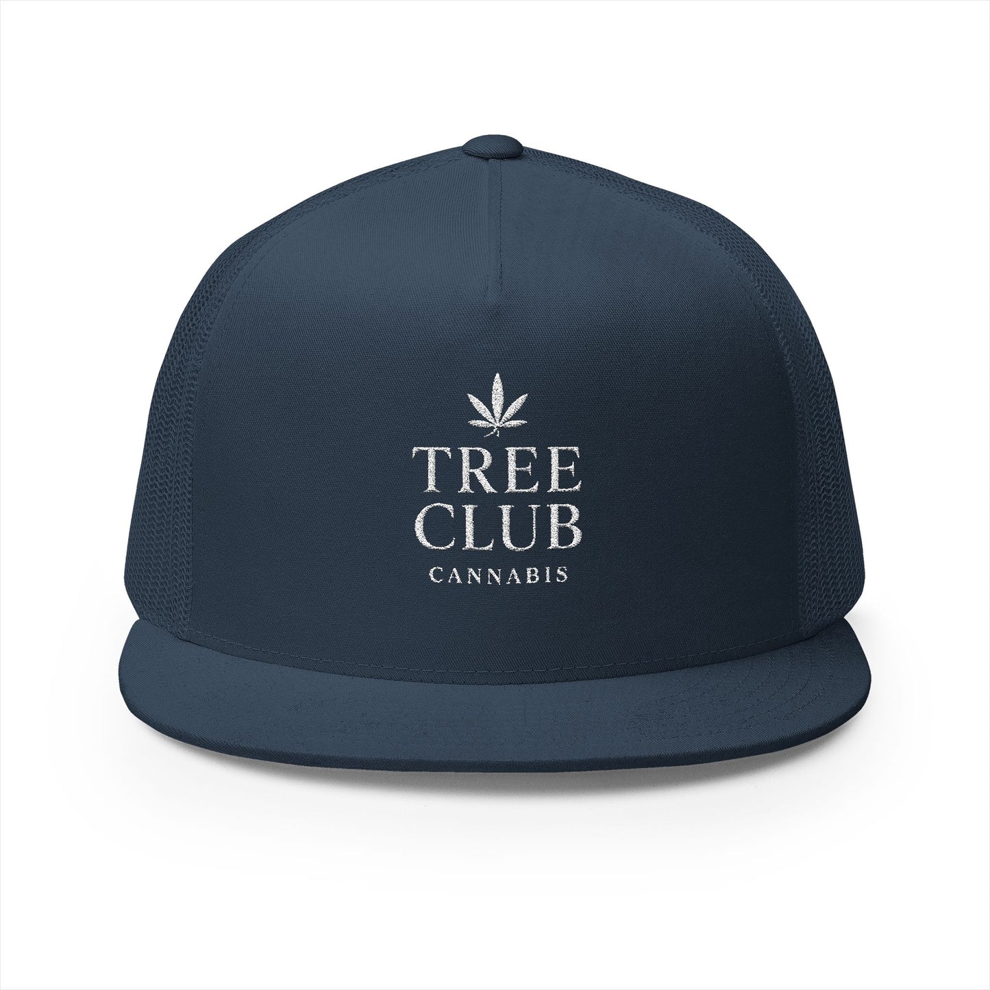 Tree Club Embroidered 5 Panel Trucker Cap