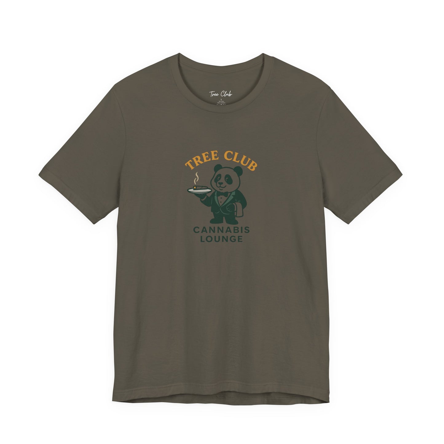 Tree Club Cannabis Lounge Panda T-Shirt