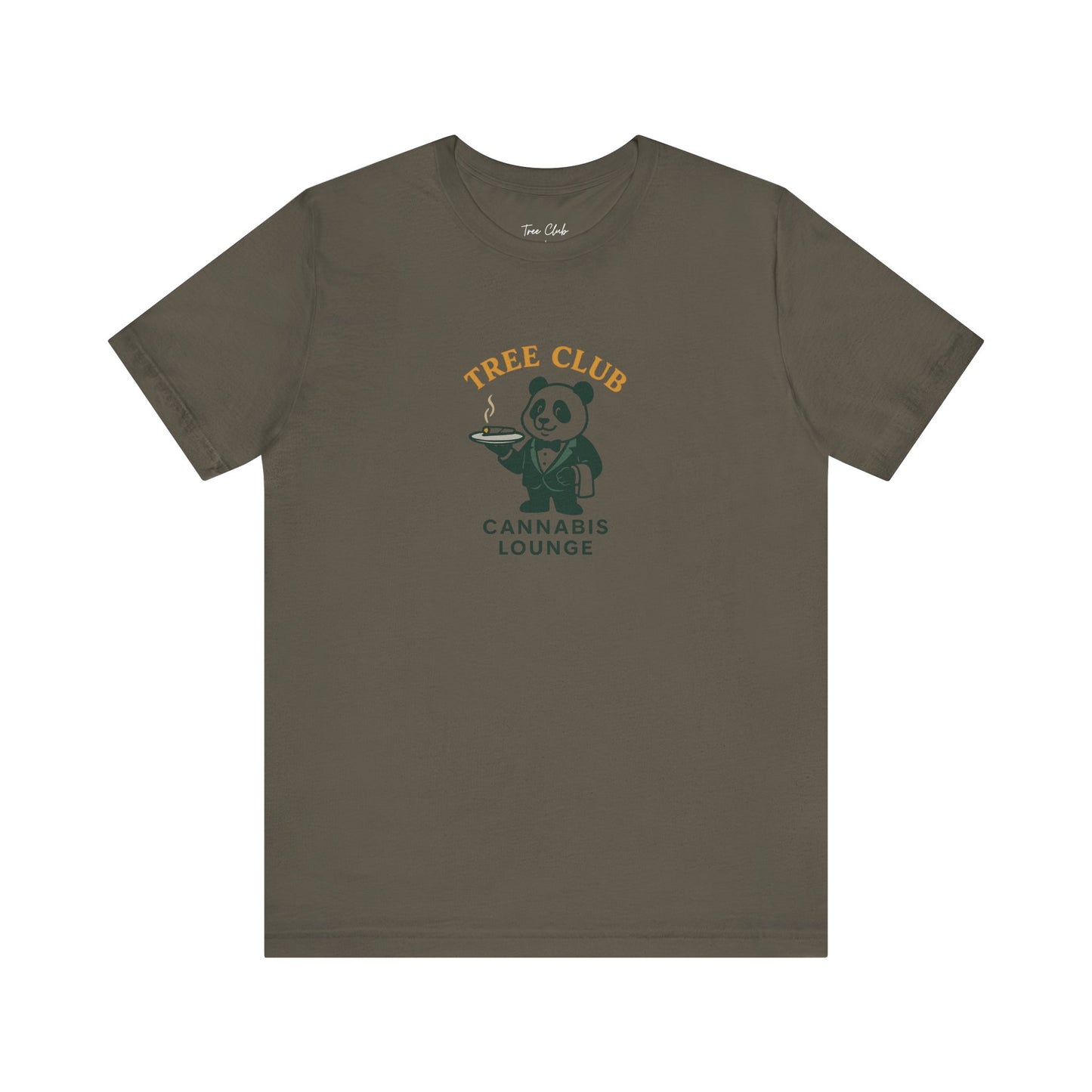 Tree Club Cannabis Lounge Panda T-Shirt