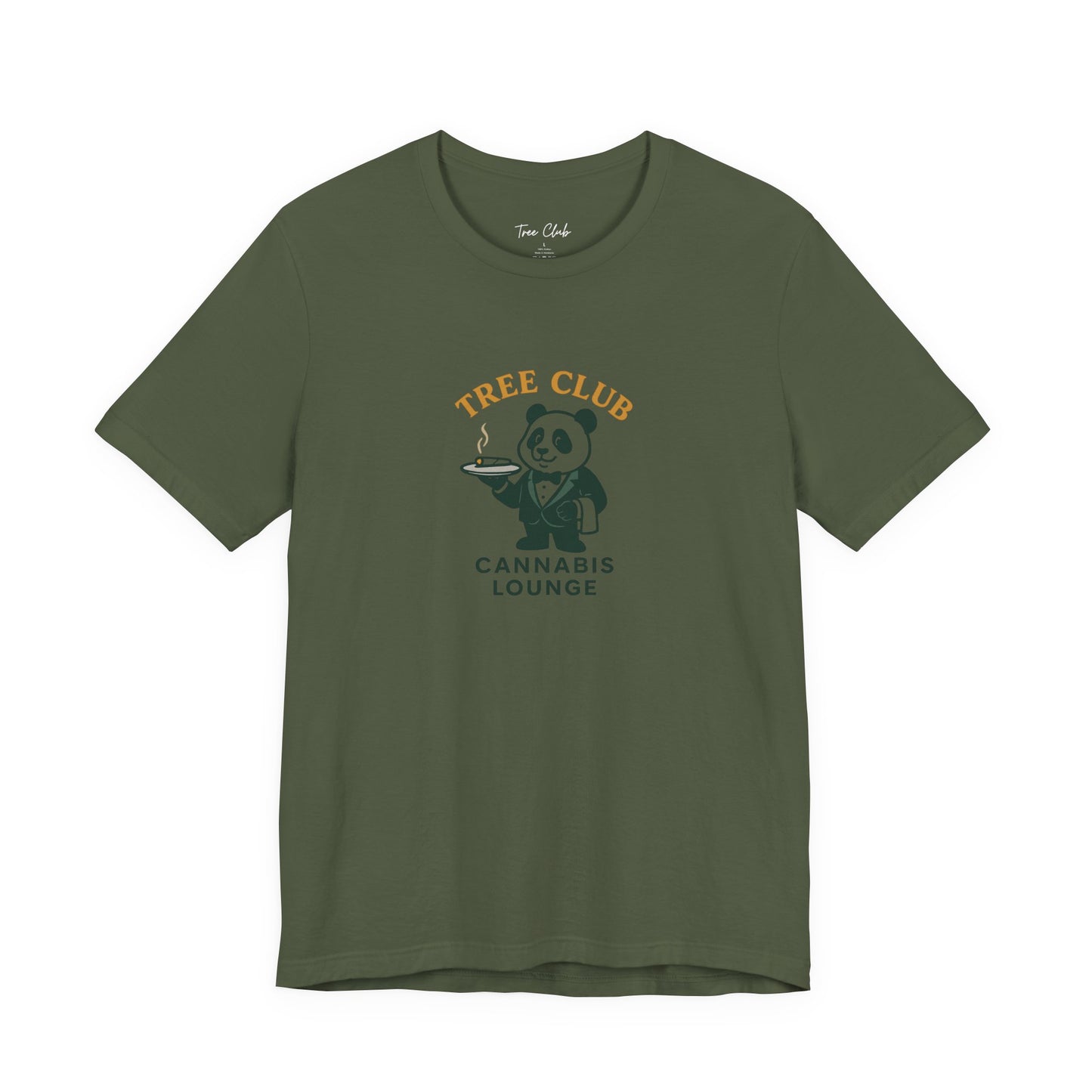 Tree Club Cannabis Lounge Panda T-Shirt