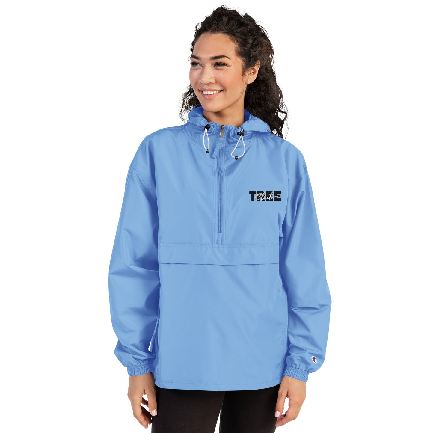 Embroidered Tree Club x Champion Packable Jacket