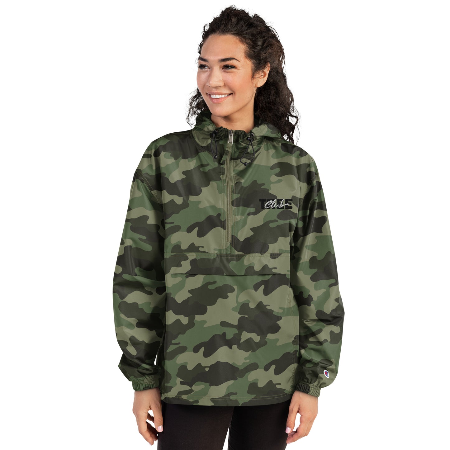 Embroidered Tree Club x Champion Packable Jacket