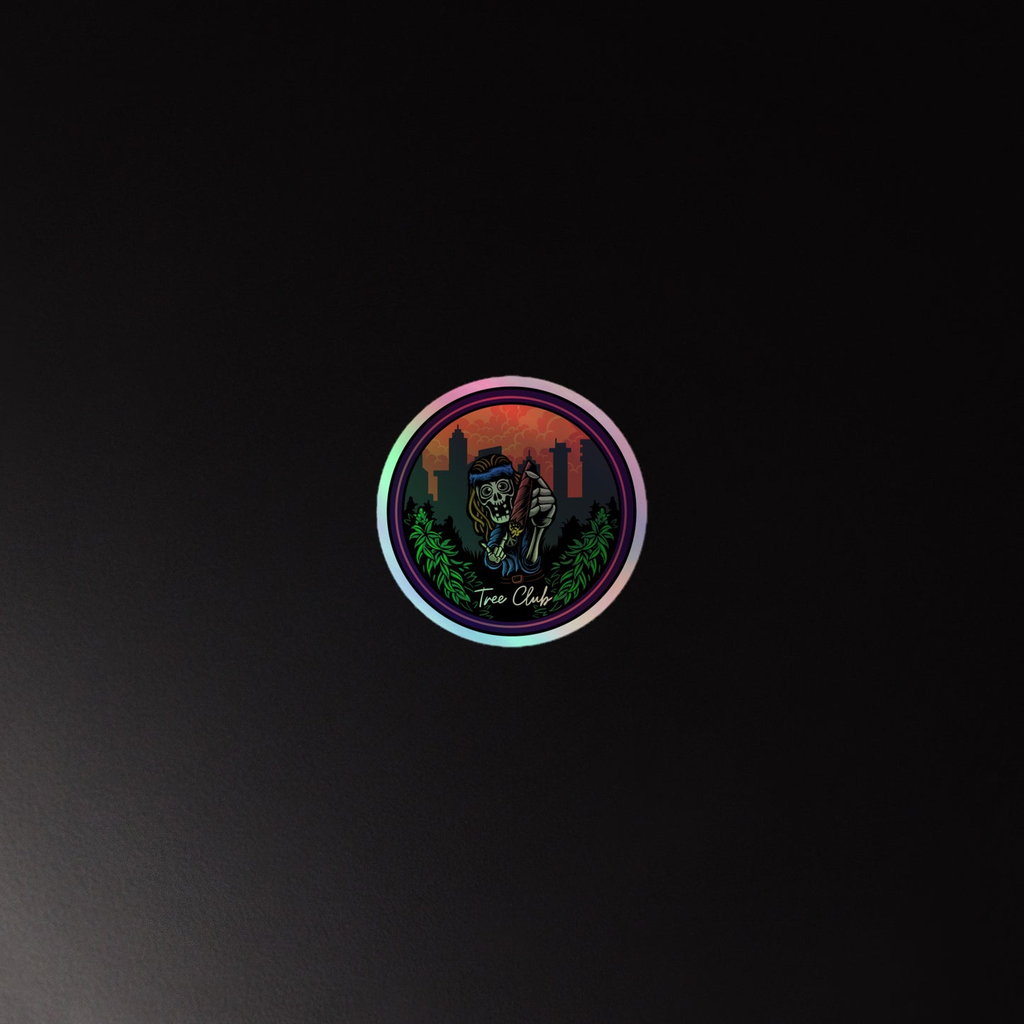 Tree Club Holographic stickers