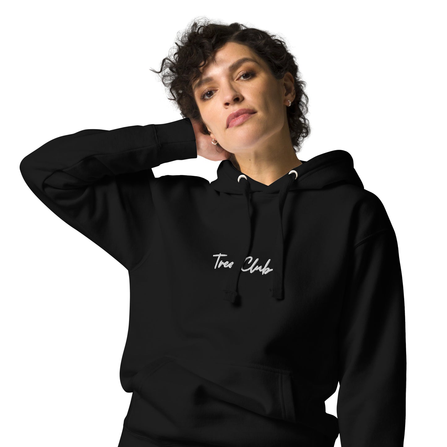 Tree Club Brand Embroidered Hoodie