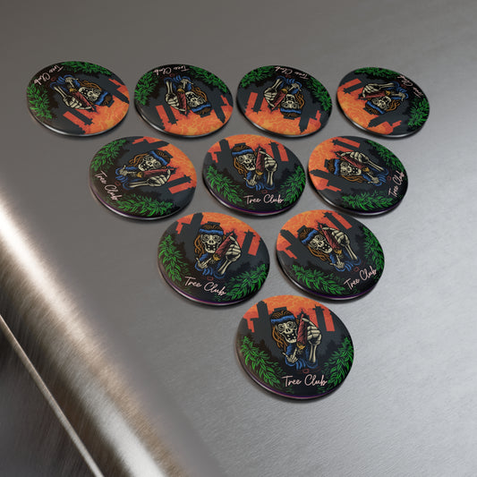 Tree Club Skeleton Magnet
